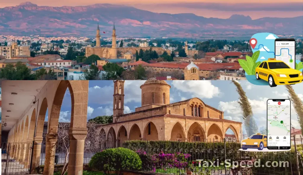 Larnaca Nicosia taxi transport Airport cost