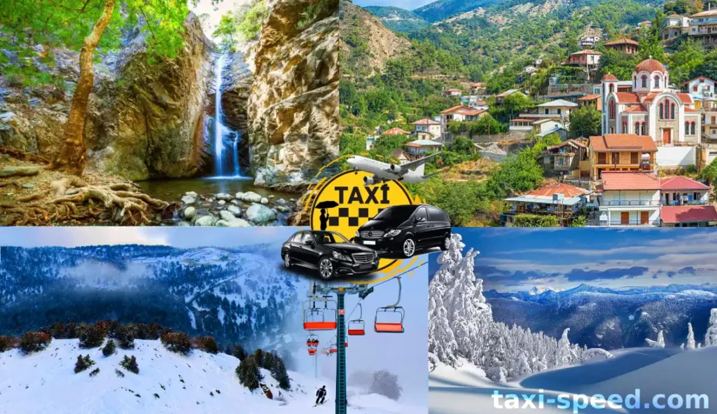 Larnaca troodos Platres taxi