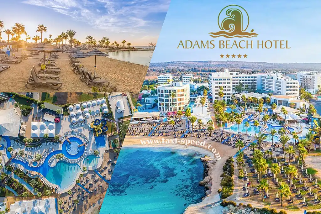 Taxi Airport to Adams Beach Hotel Ayia Napa Transfer LCA