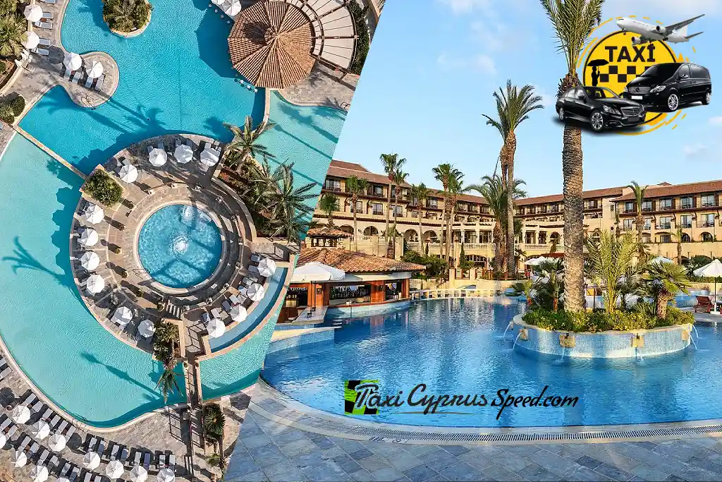 Taxi from Airport Larnaca to Elysium Hotel Paphos Price?